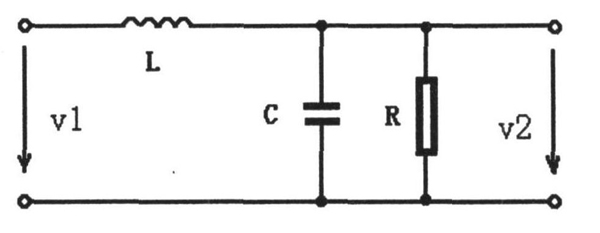 图1  低通滤波器电路