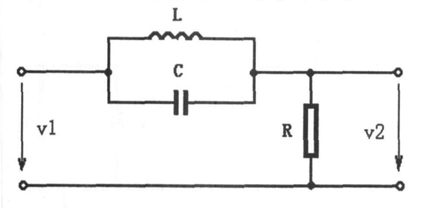 图4  谐振滤波器电路