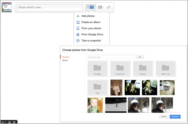 Google Drive集成与其他Google服务。