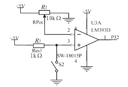 图3 震动传感器模块