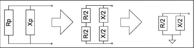 图3 并联电路转换成单端等效电路