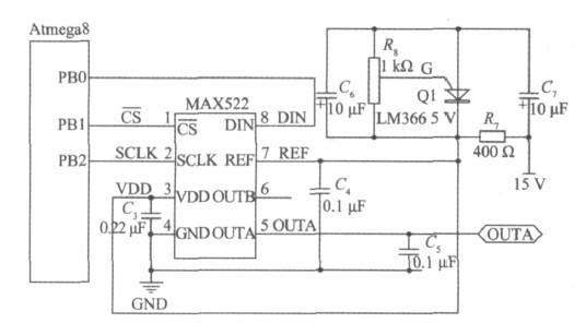 图2 模数转换及稳压电路