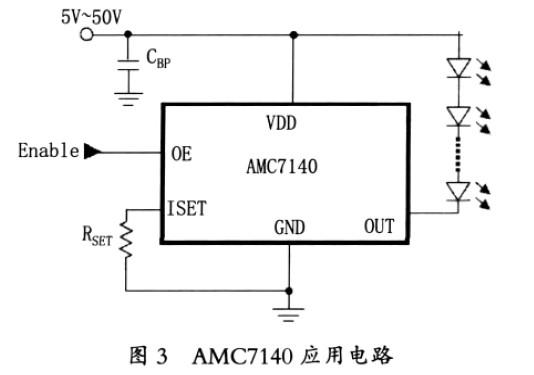 图3 AMC7140应用电路