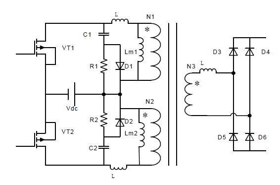 图 6 RCD 缓冲电路