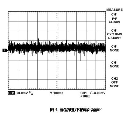 捕获的噪声波形