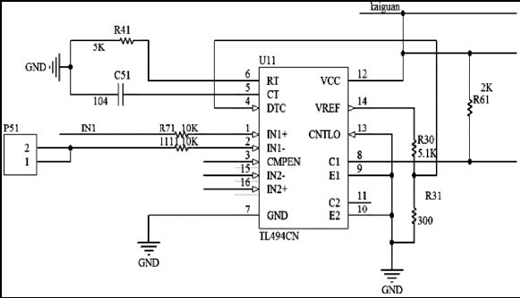  TL494 外接电路