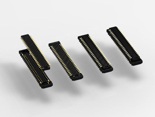 TE为纤薄智能手机推出0.35毫米细间距板对板连接器