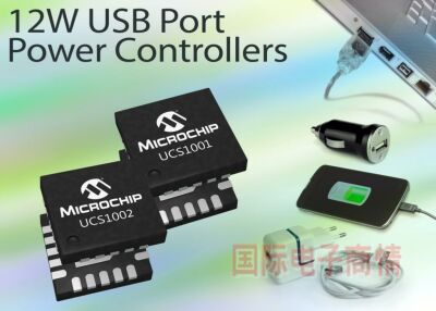 Microchip针对有源连接器推出可编程USB端口电源控制器