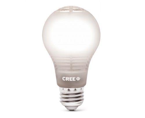 CreeLED灯泡采用新式散热孔设计