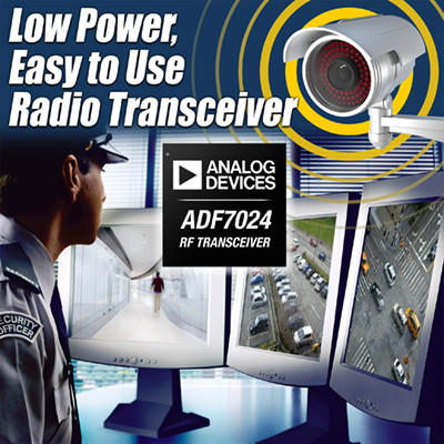 《国际电子商情》ADI无线电收发器ADF7024