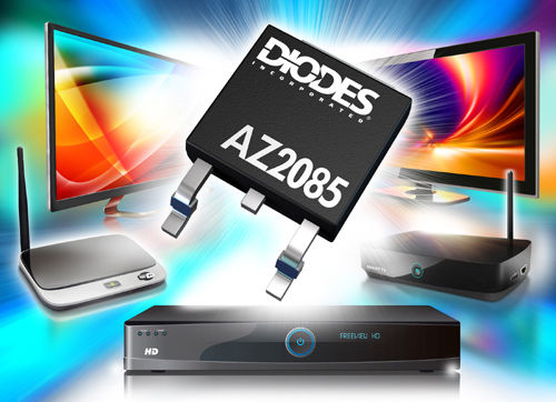 Diodes新推可调LDO稳压器AZ2085