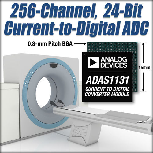 ADI新推适用于CT扫描仪的电流数字转换器