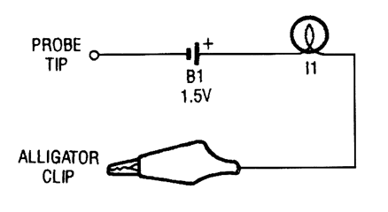低电阻的连续性测试电路