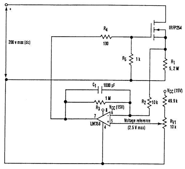 100W可变电阻模拟器
