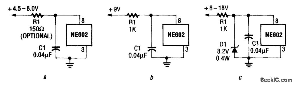 NE6O2电源选择电路

