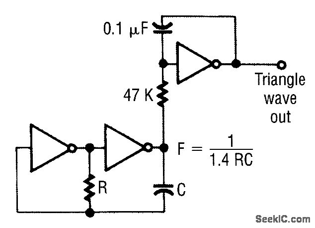 三角波发生器电路（一）