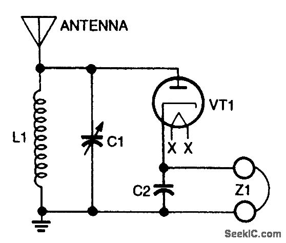 简单的无线电接收器电路
