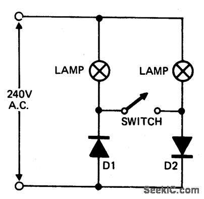 泛光灯功率控制电路