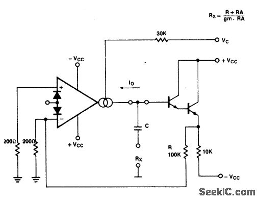 电压控制的电阻