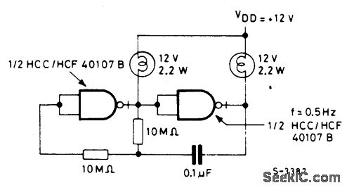 2.2瓦白炽灯驱动器电路图