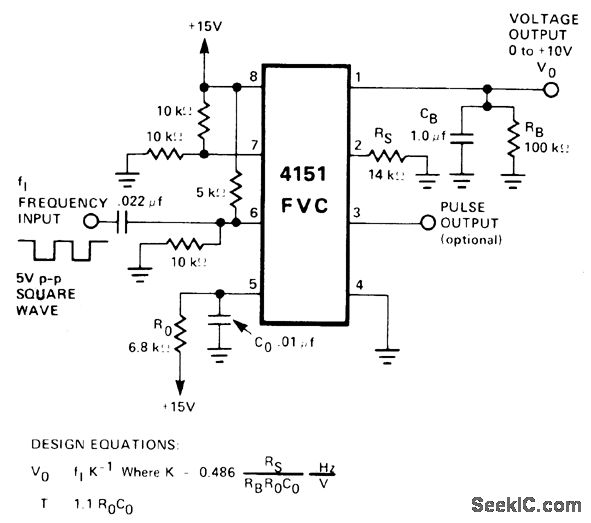 频率-电压转换器电路