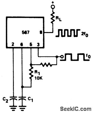 双频输出的振荡器电路