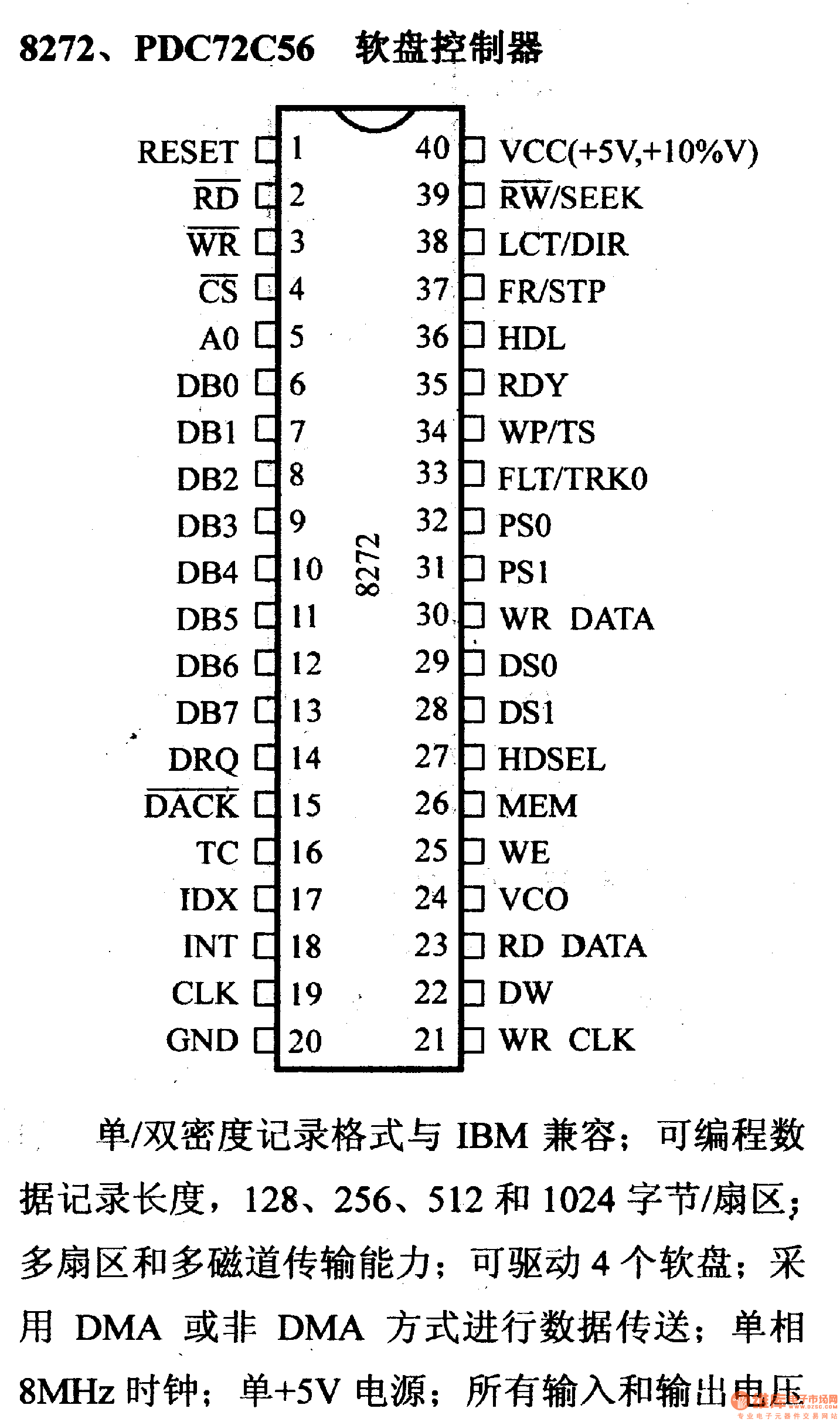 2003芯片引脚功能图图片