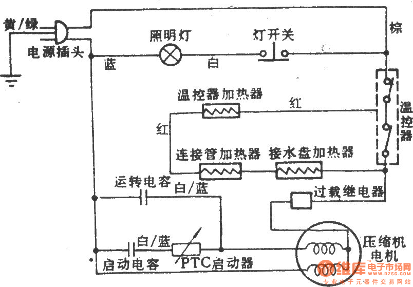 双鹿牌BCD-180电冰箱