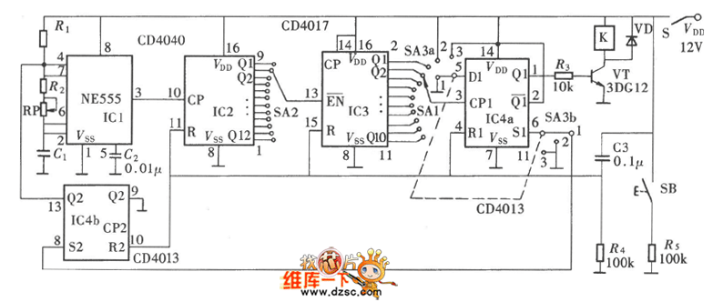 多功能可调式通用时间继电器图