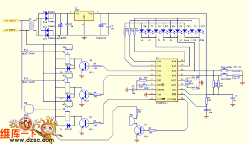 暧风机电路图