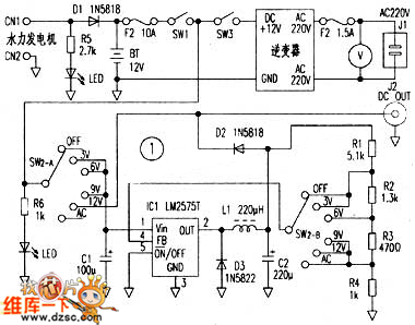 通用充电电源的制作电路图