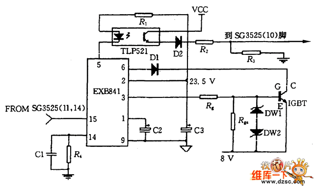 EXB841驱动电路图