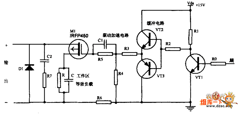 电子开关及驱动电路图