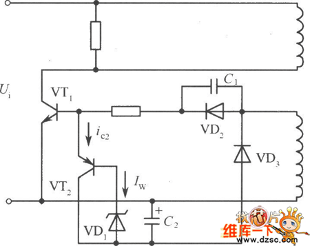 振铃式开关电源功率扩充办法电路图