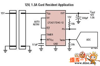 LTC4217应用电路图