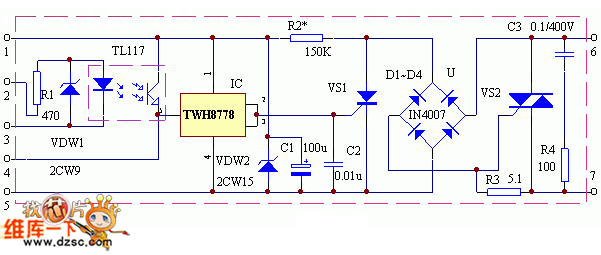 多敏固态控制器元件选用与电路调试电路图