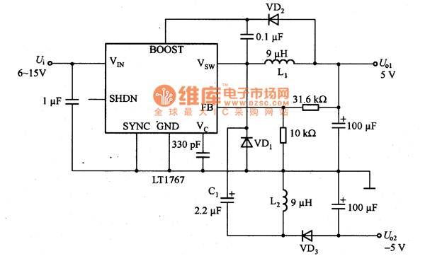 LT1767应用电路图