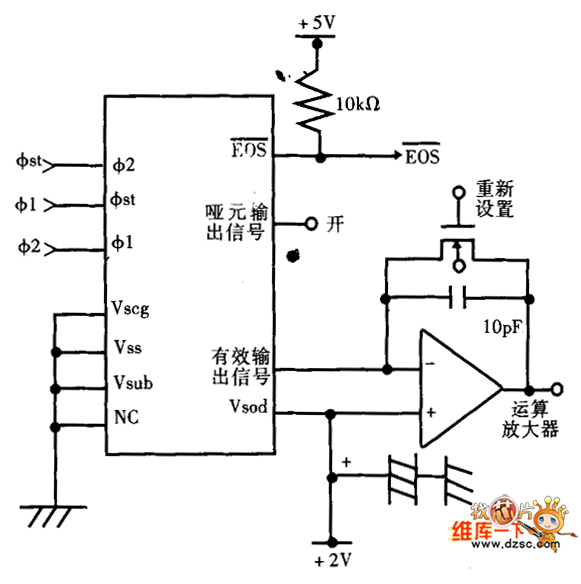 S3924-1024Q的驱动电路原理图