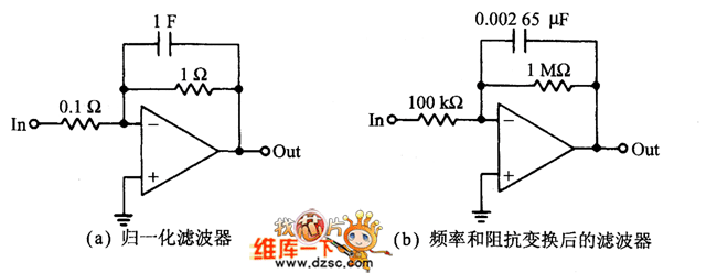 1阶低能滤波器电路图