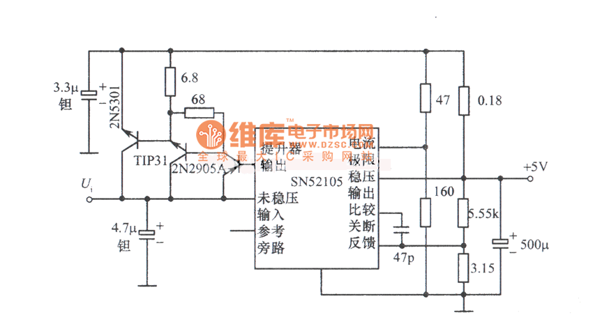 稳压电源电路图