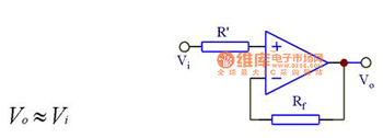 电压跟随器电路图