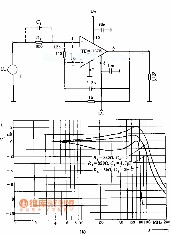 宽带电压跟随器电路图