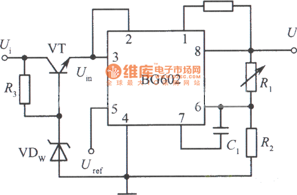 稳压电源电路之一电路图