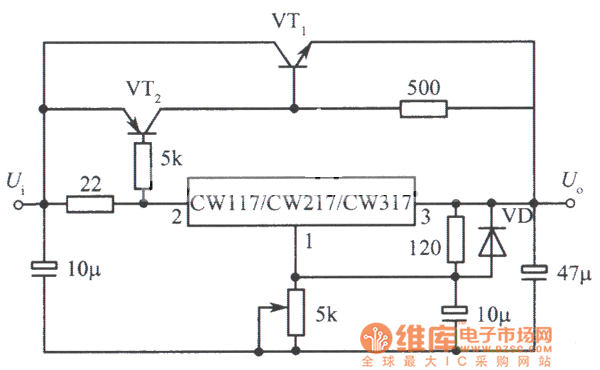 稳压电源电路图