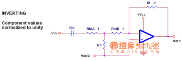 运算放大器衰减电路图
