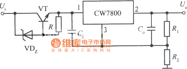 稳压电源电路之四电路图