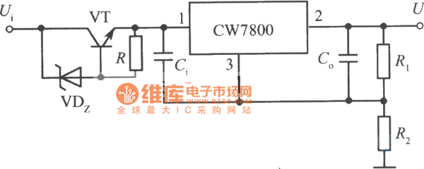 稳压电源电路之二电路图