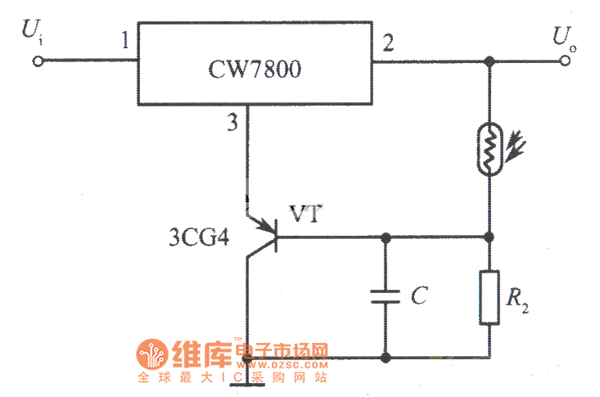 稳压电源电路之二电路图