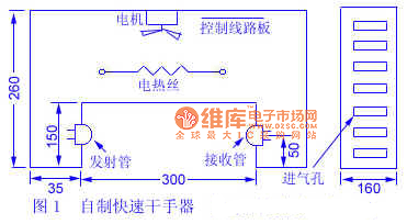 自制快速干手器电路图