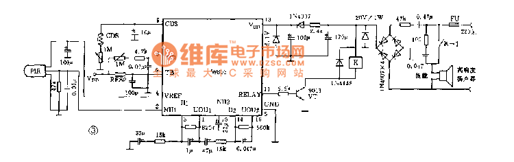 S9803驱动晶闸管电路图